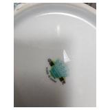 Time Porcelain China Claremont Japan Teacups & Saucers Teapot Set - Floral Borders Time Porcelain China Claremont Japan Teacups & Saucers Teapot Set - Floral Borders