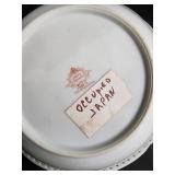 Shofu China Occupied Japan Floral Plates, Hawaii Souvenir Plates, Creamers & Filigree Center Dish Shofu China Occupied Japan Floral Plates, Hawaii Souvenir Plates, Creamers & Filigree Center Dish