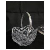 Crystal Cut-Glassware Assortment - Bowls, Decanter, Carafe, Basket Crystal Cut-Glassware Assortment - Bowls, Decanter, Carafe, Basket