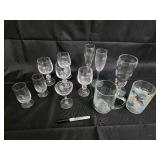 Assorted Glassware Collection - USSB Launch Party 1993 Mug & Far Far Away Glasses Assorted Glassware Collection - USSB Launch Party 1993 Mug & Far Far Away Glasses