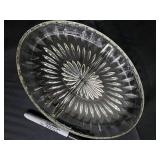 Crystal Clear Glassware - Floral/Starburst Pattern - Assorted Pieces Crystal Clear Glassware - Floral/Starburst Pattern - Assorted Pieces