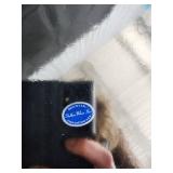 Porcelain Plate Pair: White Transferware Oval Plate with Blue Border & Blue Center Plate Porcelain Plate Pair: White Transferware Oval Plate with Blue Border & Blue Center Plate