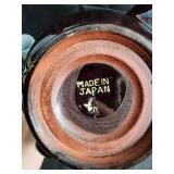 Made in Japan Ceramic Vase Set - Celadon Blue Vases (3) & Brown Floral Teapot & Green Teapot Made in Japan Ceramic Vase Set - Celadon Blue Vases (3) & Brown Floral Teapot & Green Teapot