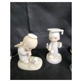 Assorted Porcelain Figurines & Ornaments - Snow Globe, Birthday Bell, Lantern, Garden Decor Assorted Porcelain Figurines & Ornaments - Snow Globe, Birthday Bell, Lantern, Garden Decor