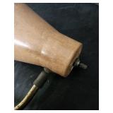 Vintage Adjustable-Arm Desk Lamp with Brown Cone Shade Vintage Adjustable-Arm Desk Lamp with Brown Cone Shade