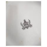 A Gift From FTD White Ceramic Creamer & Pitcher Set on Embossed Plate (Made in China) A Gift From FTD White Ceramic Creamer & Pitcher Set on Embossed Plate (Made in China)