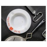 Vintage Kitchen Tools Lot - Red Digital Scale, Grater, Skewers, Shakers, Osterizer Vintage Kitchen Tools Lot - Red Digital Scale, Grater, Skewers, Shakers, Osterizer