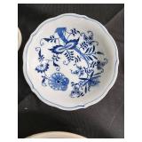 Blue Danube Flow Blue Porcelain Mugs & Creamers Set - Made in China Blue Danube Flow Blue Porcelain Mugs & Creamers Set - Made in China