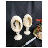 Assorted Ceramic Figurines, Snow Globe & Porcelain Keepsakes - Vintage Collectibles Assorted Ceramic Figurines, Snow Globe & Porcelain Keepsakes - Vintage Collectibles