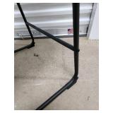 Counter Stool - Black Leatherette Seat, Metal Frame Counter Stool - Black Leatherette Seat, Metal Frame