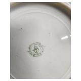 Barbour Silver Co. Quadruple Plate Tea Set - Floral Engraving & Decorative Plate Barbour Silver Co. Quadruple Plate Tea Set - Floral Engraving & Decorative Plate