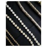 Beaded Necklaces (Lot of 9) - Ivory/Cream, Wood & Shell Accents Beaded Necklaces (Lot of 9) - Ivory/Cream, Wood & Shell Accents