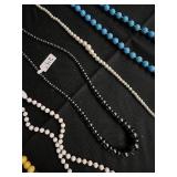Beaded Necklaces - Pearl-like, Turquoise, Shell & Glass Beads (Assorted Lengths) Beaded Necklaces - Pearl-like, Turquoise, Shell & Glass Beads (Assorted Lengths)