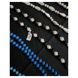 Beaded Necklaces - Pearl-like, Turquoise, Shell & Glass Beads (Assorted Lengths) Beaded Necklaces - Pearl-like, Turquoise, Shell & Glass Beads (Assorted Lengths)
