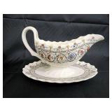 Copeland Spode Florence Dinnerware Set - Plates, Creamer, Gravy Boat, Salt & Pepper Shakers Copeland Spode Florence Dinnerware Set - Plates, Creamer, Gravy Boat, Salt & Pepper Shakers