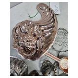 Copper Bakeware & Vintage Kitchen Gadgets - Cookie Cutters, Ladles, Sifters Copper Bakeware & Vintage Kitchen Gadgets - Cookie Cutters, Ladles, Sifters