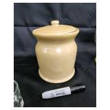 Crystal Cut-Glass Decanter Pair with Stoppers, Glass Tumblers & Ceramic Pitchers Crystal Cut-Glass Decanter Pair with Stoppers, Glass Tumblers & Ceramic Pitchers