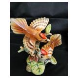 Roman Inc. Bird & Flower Ceramic Figurines - 3-Piece Set (1997) Roman Inc. Bird & Flower Ceramic Figurines - 3-Piece Set (1997)