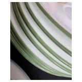 Corelle by Corning Microwaveable White Bowls & Royal Worcester Forget Me Not Fine Bone China Plate Corelle by Corning Microwaveable White Bowls & Royal Worcester Forget Me Not Fine Bone China Plate