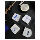 Vintage Tools & Hardware Lot in Landscape Architects Tote Vintage Tools & Hardware Lot in Landscape Architects Tote