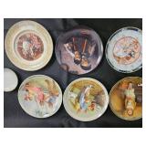 Decorative Porcelain Plates - Norman Rockwell, Betty Ross, Western Air Lines Mayer China Set Decorative Porcelain Plates - Norman Rockwell, Betty Ross, Western Air Lines Mayer China Set