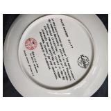 Decorative Porcelain Plates - Norman Rockwell, Betty Ross, Western Air Lines Mayer China Set Decorative Porcelain Plates - Norman Rockwell, Betty Ross, Western Air Lines Mayer China Set