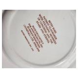 Decorative Porcelain Plates - Norman Rockwell, Betty Ross, Western Air Lines Mayer China Set Decorative Porcelain Plates - Norman Rockwell, Betty Ross, Western Air Lines Mayer China Set