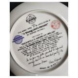 Decorative Porcelain Plates - Norman Rockwell, Betty Ross, Western Air Lines Mayer China Set Decorative Porcelain Plates - Norman Rockwell, Betty Ross, Western Air Lines Mayer China Set