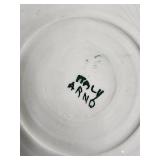 Floral Hand-Painted Plate Set with Matching Spoons Floral Hand-Painted Plate Set with Matching Spoons