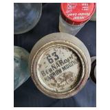 Atlas Seal-All Mason Jars - Vintage Glass Canisters with Miracle Whip & Red Star Lids Atlas Seal-All Mason Jars - Vintage Glass Canisters with Miracle Whip & Red Star Lids