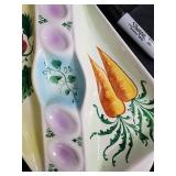 Vintage Easter Decor - Bunny Salt & Pepper Shaker Set, Egg Tray, Litany Book, Chick Tattoo Toy Vintage Easter Decor - Bunny Salt & Pepper Shaker Set, Egg Tray, Litany Book, Chick Tattoo Toy