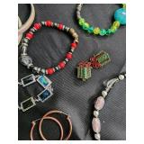 Costume Jewelry Assortment - Bracelets, Necklaces & Beads Costume Jewelry Assortment - Bracelets, Necklaces & Beads