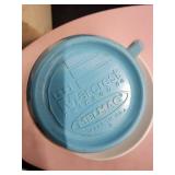 Marcrest Melmac Dinnerware Set - Pastel Teacups, Saucers & Plates (Assorted Colors) Marcrest Melmac Dinnerware Set - Pastel Teacups, Saucers & Plates (Assorted Colors)