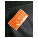 Stetson Beige Cowboy Hat with Feather Band - Size 7 1/2 Stetson Beige Cowboy Hat with Feather Band - Size 7 1/2