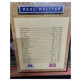 Paul Molitor 3,000 Hit Club Plaque - Framed Commemorative Display Paul Molitor 3,000 Hit Club Plaque - Framed Commemorative Display