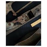 Vintage Woodworking Tools - Hand Planes, Saws, Brace, Ruler, Flashlight Vintage Woodworking Tools - Hand Planes, Saws, Brace, Ruler, Flashlight