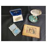 JewelLine Originals Mother of Pearl Cufflinks & Ring Set - 18K Gold Plated JewelLine Originals Mother of Pearl Cufflinks & Ring Set - 18K Gold Plated