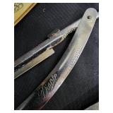 Vintage Shaving Razor Collection: Hackett Waltham Safety Razor & Antique Straight Razors Vintage Shaving Razor Collection: Hackett Waltham Safety Razor & Antique Straight Razors