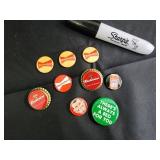 Budweiser Bottle Cap Collection & Promo Pins (Assorted Designs) Budweiser Bottle Cap Collection & Promo Pins (Assorted Designs)