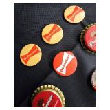 Budweiser Bottle Cap Collection & Promo Pins (Assorted Designs) Budweiser Bottle Cap Collection & Promo Pins (Assorted Designs)