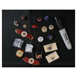 Mid-West Motor Corps & Sarasota Pins Collection - Spirit of '76, Amtrak Mid-West Motor Corps & Sarasota Pins Collection - Spirit of '76, Amtrak