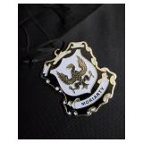 Sharp Quartz Watch with Lutheran Medal Pendant, Moriarty Crest & Fleur-de-Lis Jewelry Sharp Quartz Watch with Lutheran Medal Pendant, Moriarty Crest & Fleur-de-Lis Jewelry