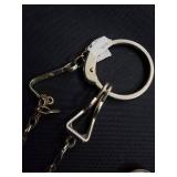 Sharp Quartz Watch with Lutheran Medal Pendant, Moriarty Crest & Fleur-de-Lis Jewelry Sharp Quartz Watch with Lutheran Medal Pendant, Moriarty Crest & Fleur-de-Lis Jewelry