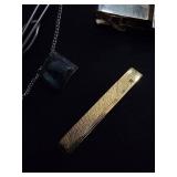 Assorted Gold-Tone Jewelry - Cufflinks, Tie Clips, Money Clips & Pendants Assorted Gold-Tone Jewelry - Cufflinks, Tie Clips, Money Clips & Pendants