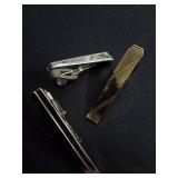 Assorted Gold-Tone Jewelry - Cufflinks, Tie Clips, Money Clips & Pendants Assorted Gold-Tone Jewelry - Cufflinks, Tie Clips, Money Clips & Pendants