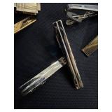 Assorted Gold-Tone Jewelry - Cufflinks, Tie Clips, Money Clips & Pendants Assorted Gold-Tone Jewelry - Cufflinks, Tie Clips, Money Clips & Pendants