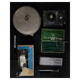 Telbell TB-593 Ringer Unit & Vintage Sewing Attachments & Hardware Set Telbell TB-593 Ringer Unit & Vintage Sewing Attachments & Hardware Set