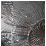 Iris and Herringbone 11.5' Bowl-has small scratch