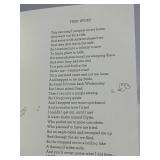 1974 Where the Sidewalk Ends; The Poems and Drawings of Shel Silverstein Hardcover