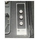 Vintage Garrand Model 50 Portable Turntable with Detachable Speakers Works!